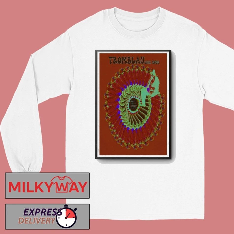 Tromblau Tour Jan 2026 Poster shirt
