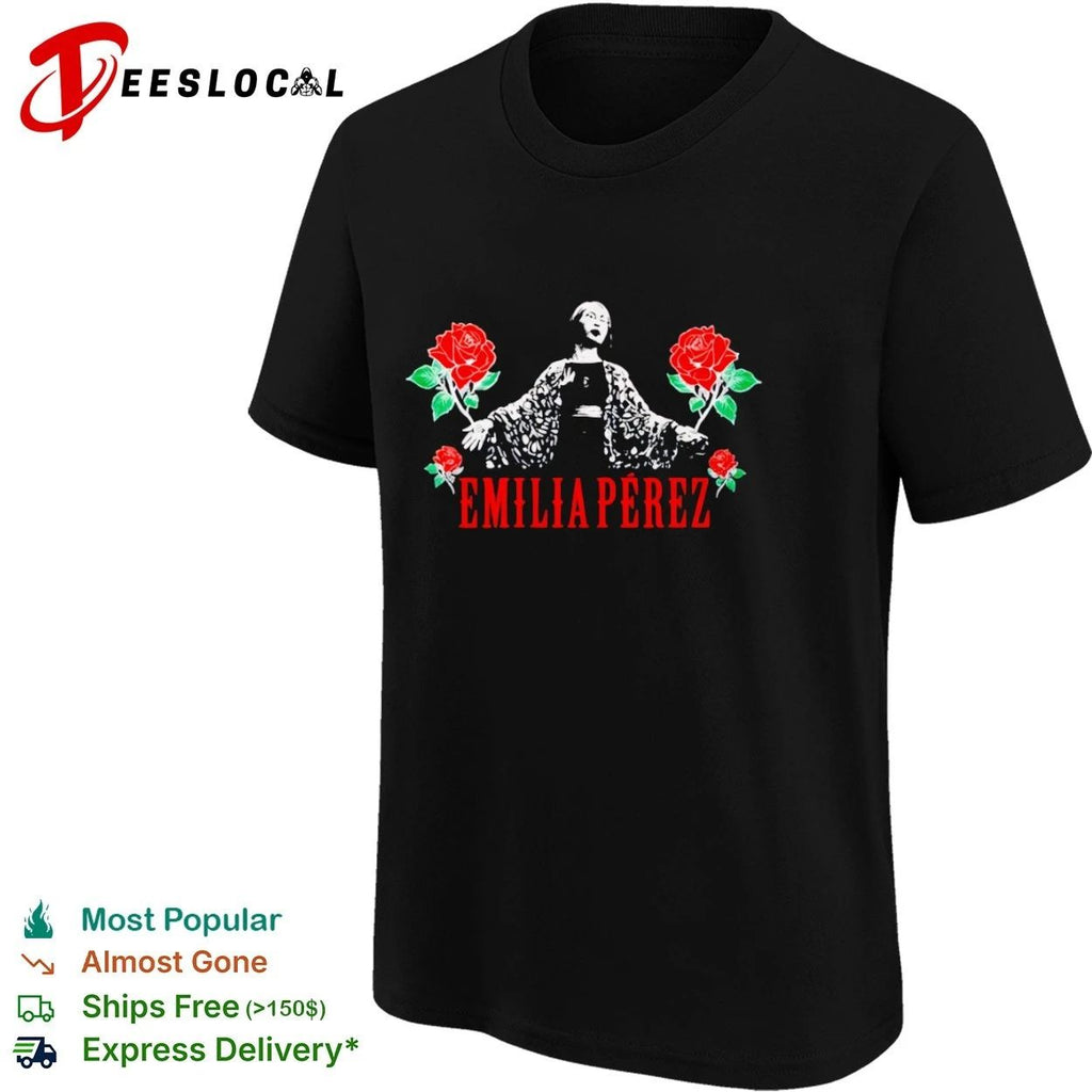 Emilia Pérez Roses Jacques Audiard film T-shirt