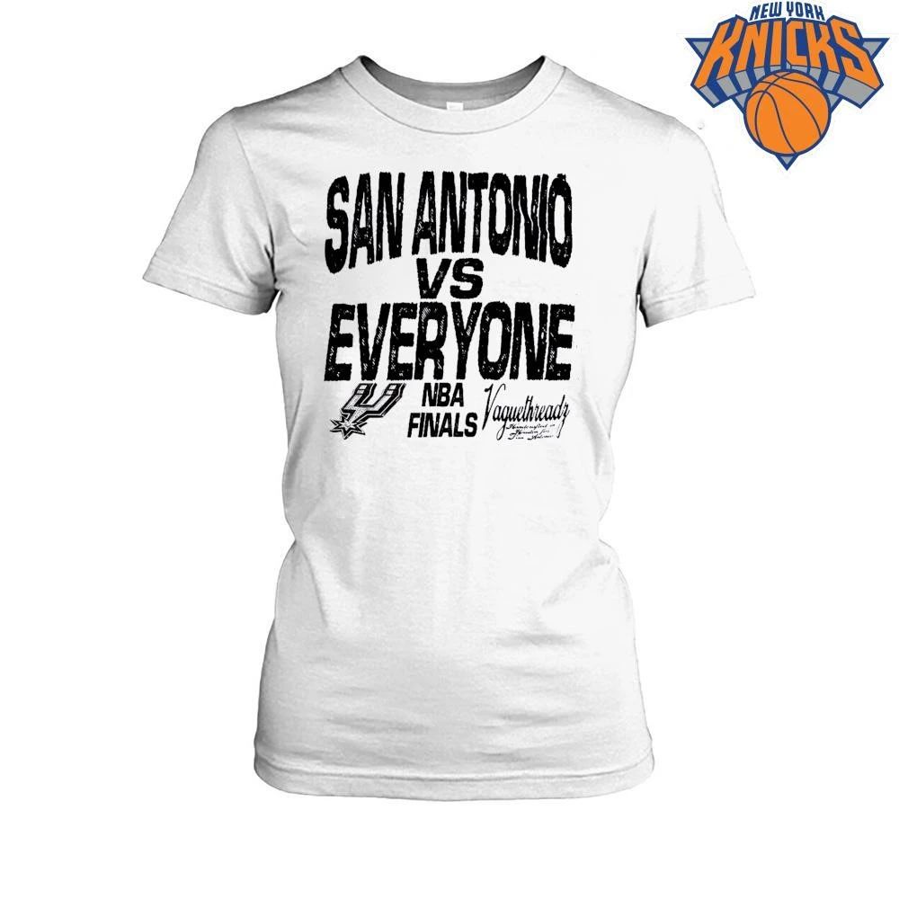 San Antonio Vs Everyone Spurs Basketball Vaguethreadz Vintage Graphic NBA Finals 2026 Shirt