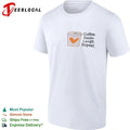 Coffee Smile Laugh Repeat morning motivation T-shirt