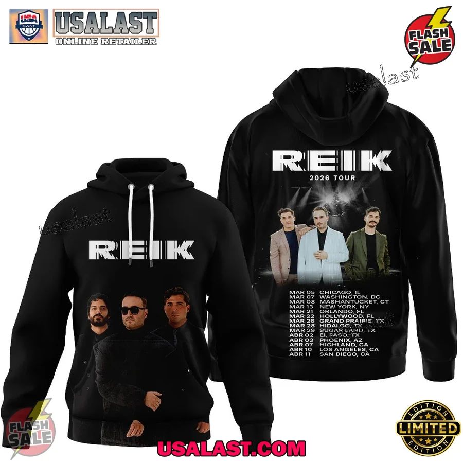 Reik 2026 Us Tour 3D Tee Shirt