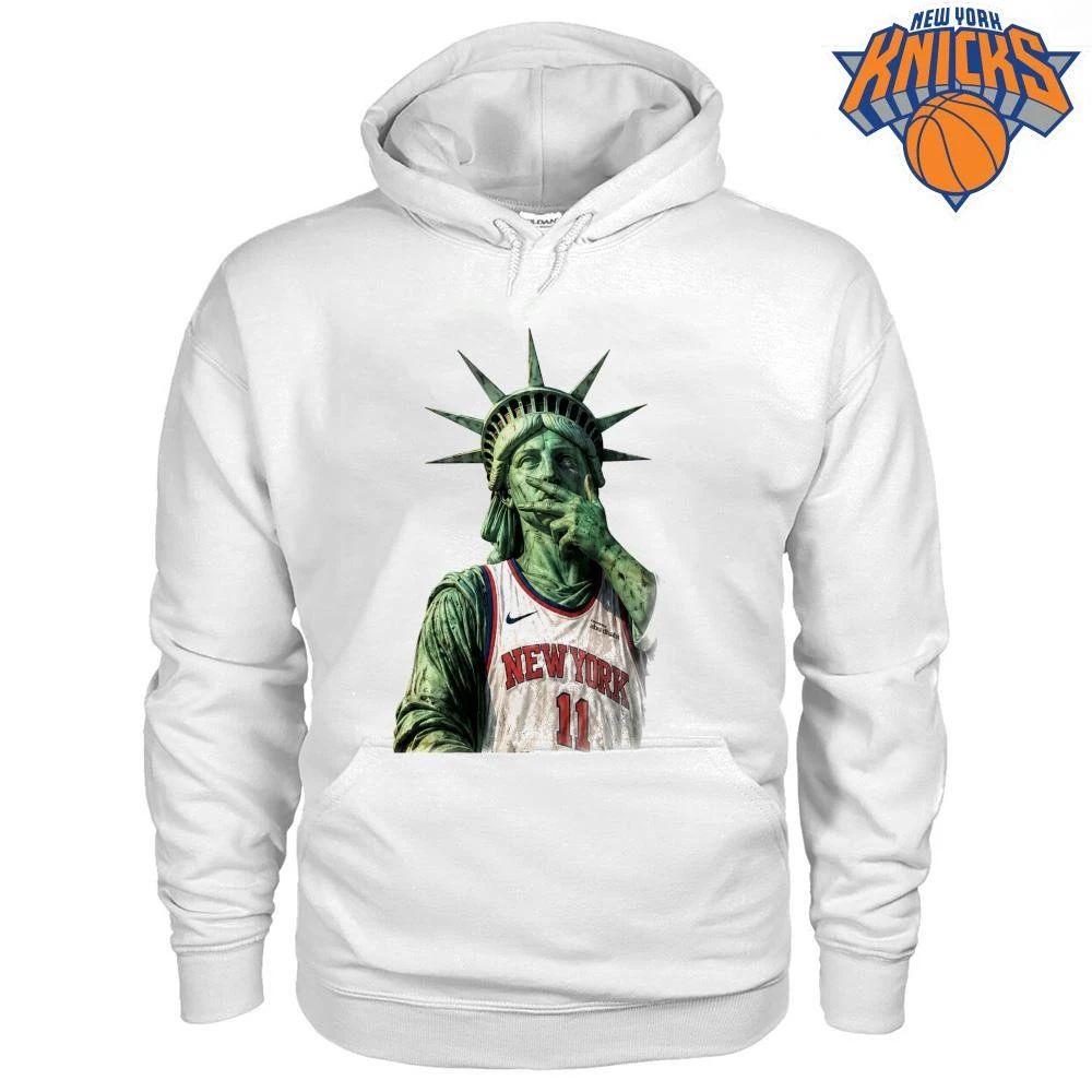 New York Knicks Statue of Liberty Jalen Brunson 11 Basketball Jersey NBA Finals 2026 Shirt
