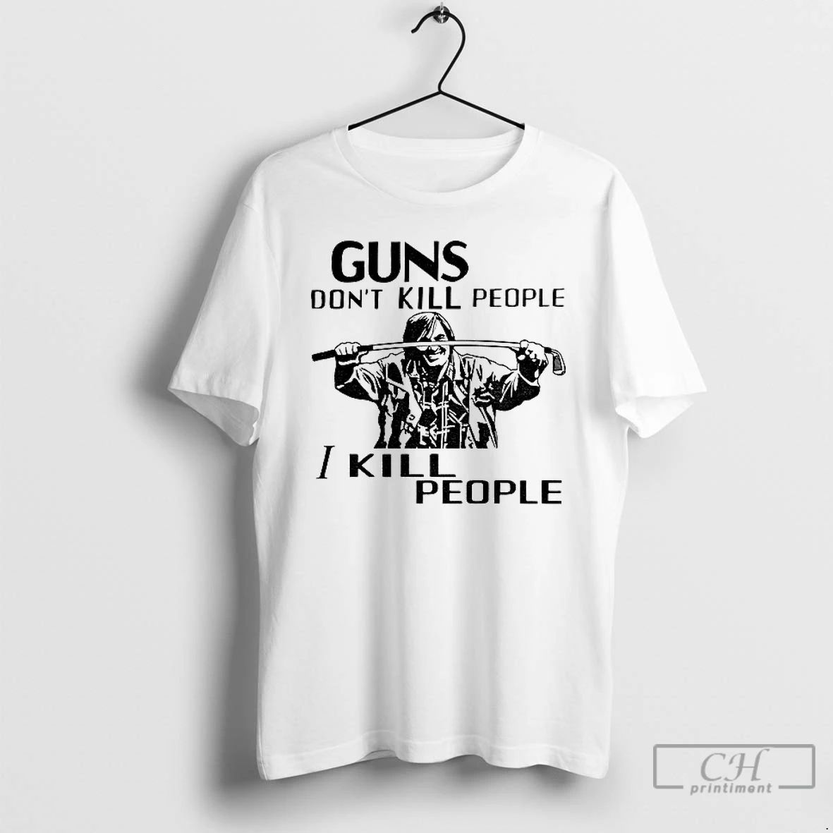 Classic Ohvimq3l Gun Dont Kill People I Kill People T Shirts