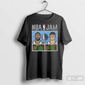 Classic Nba Jam Mavericks Davis And Flagg Long Sleve T Shirts