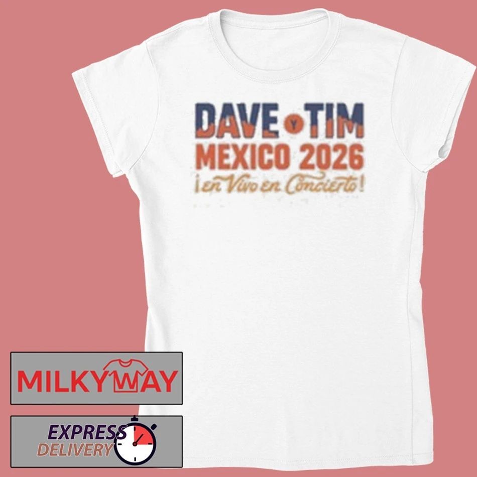 Dave Matthews And Tim Reynolds Mexico Event 2026 Wrestlers shirt