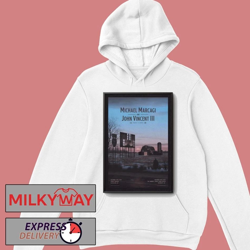 Michael Marcagi And John Vincent Cleveland OH 12 19-12 20 2025 Poster shirt