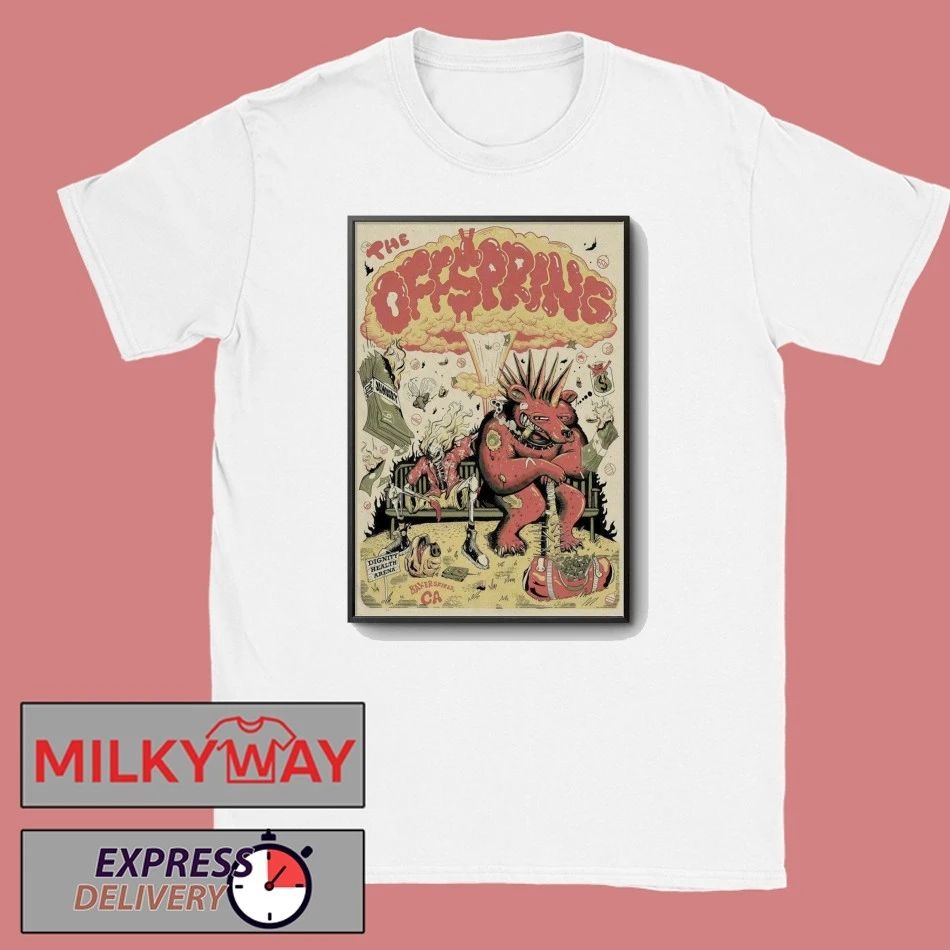 The Offspring Jan 16 2026 Dignity Health Arena Bakersfield CA Poster shirt