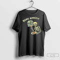 Classic Skeleton Eating Brain Bone Appetit