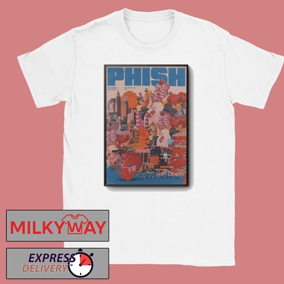 Phish Dec 28-31 2025 MSG New York Poster shirt