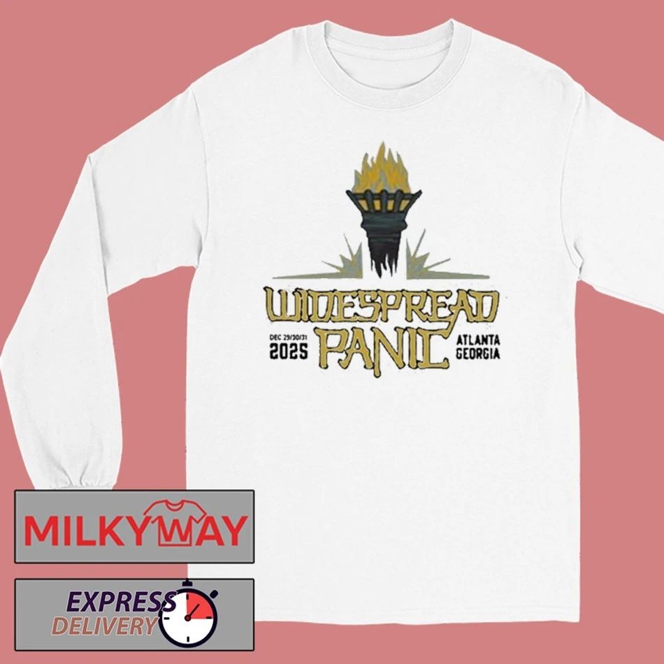 Widespread Panic 2025 Atlanta shirt