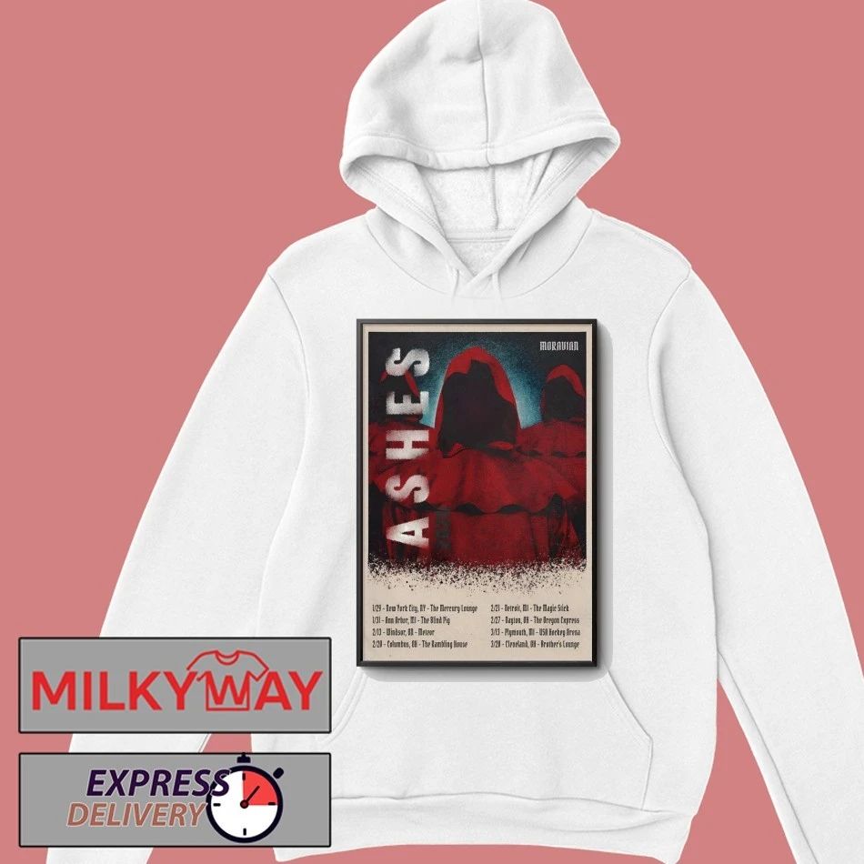 Moravian Ashes 2026 Tour Poster shirt