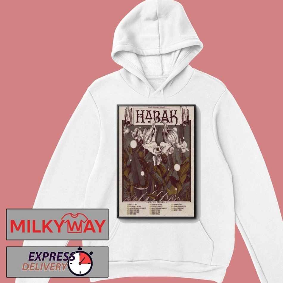 HABAK Tour EU 2026 Poster shirt