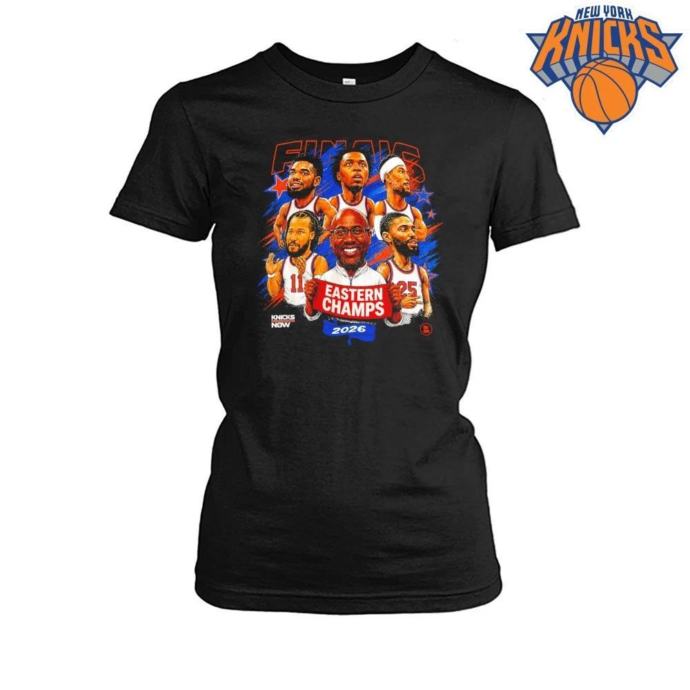 New York Knicks NBA Eastern Conference Champions 2026 Finals Graphic T Shirt