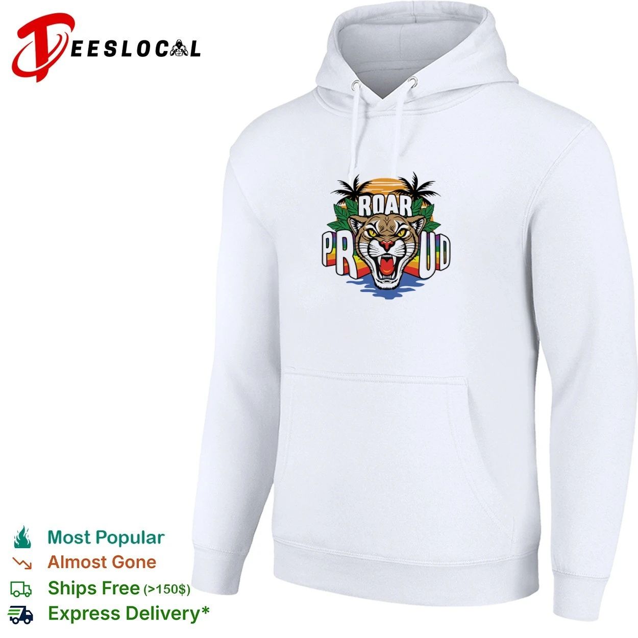 Roar Proud Florida Panthers Pride Night T-shirt