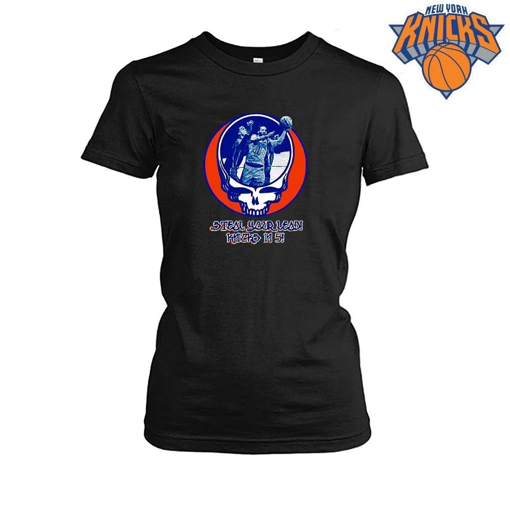 New York Knicks Champions NBA 2026 Grateful Dead Steal Your Lead Shirt
