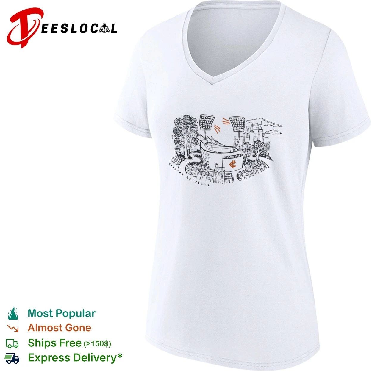 Carlton Respects For a Brighter Future The Carlton Shop T-shirt