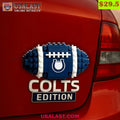 Indianapolis Colts Building Block Car Name Badge