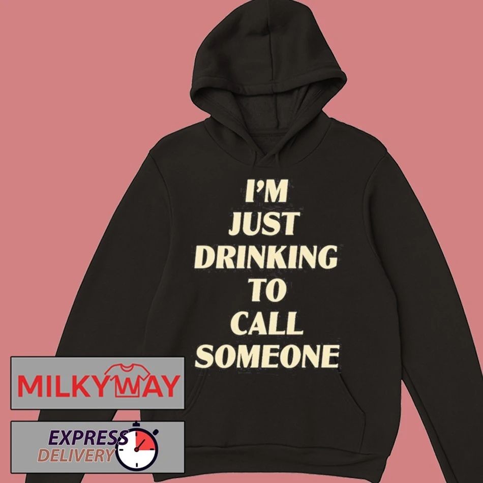 Drinking to Call Someone Zip-Up shirt
