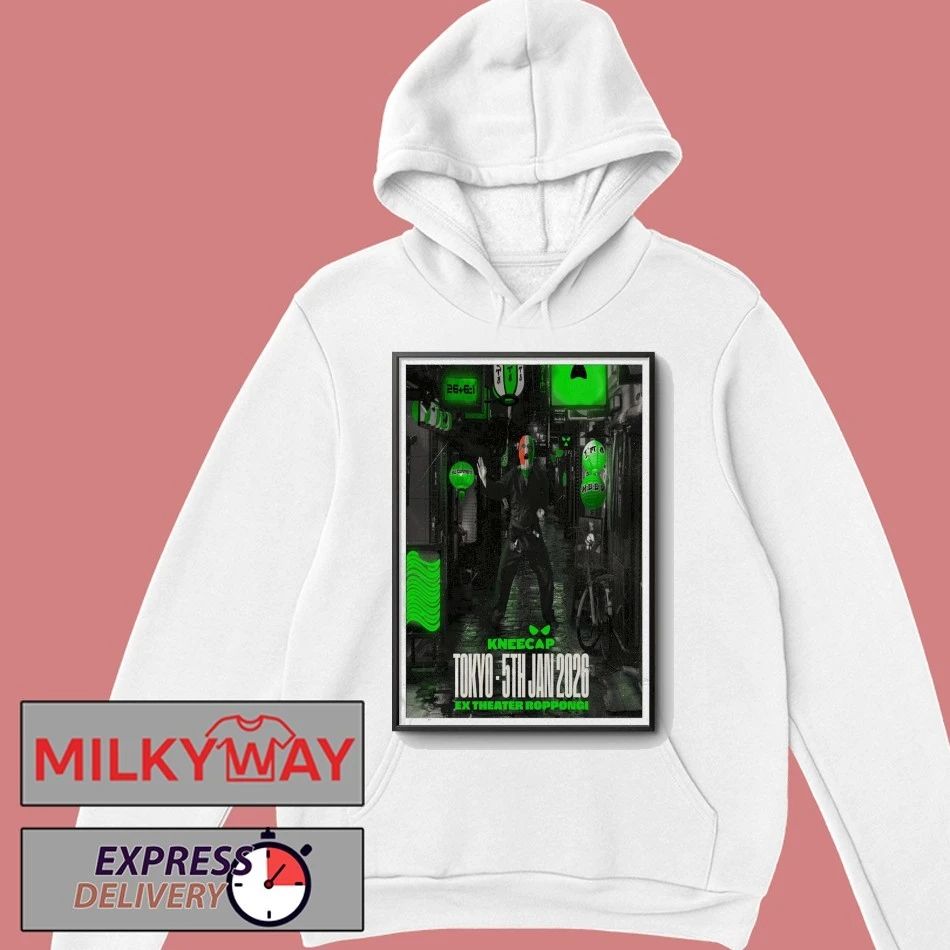 Kneecap Jan 5 2026 Poster Tokyo shirt