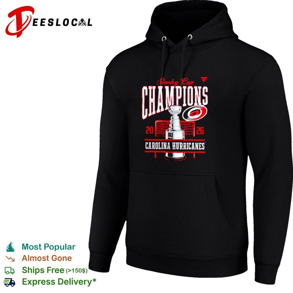 Stanley Cup Champions 2026 Carolina Hurricanes T-shirt