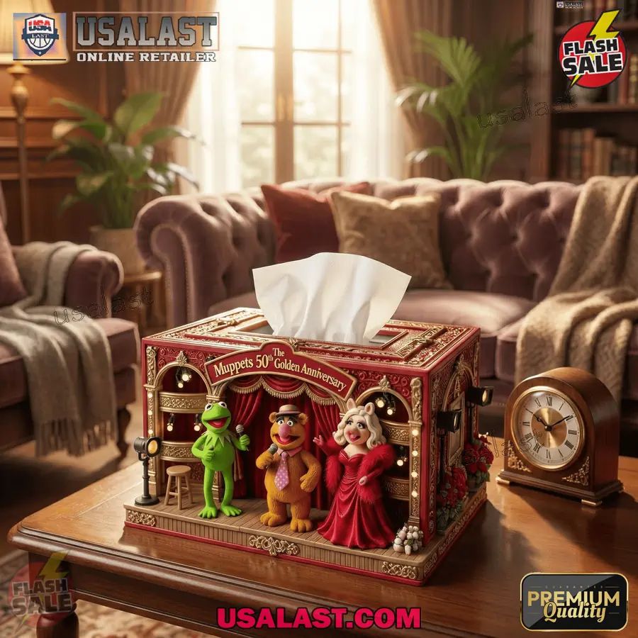 The Muppets 50th Anniversary Custom Tissue Box