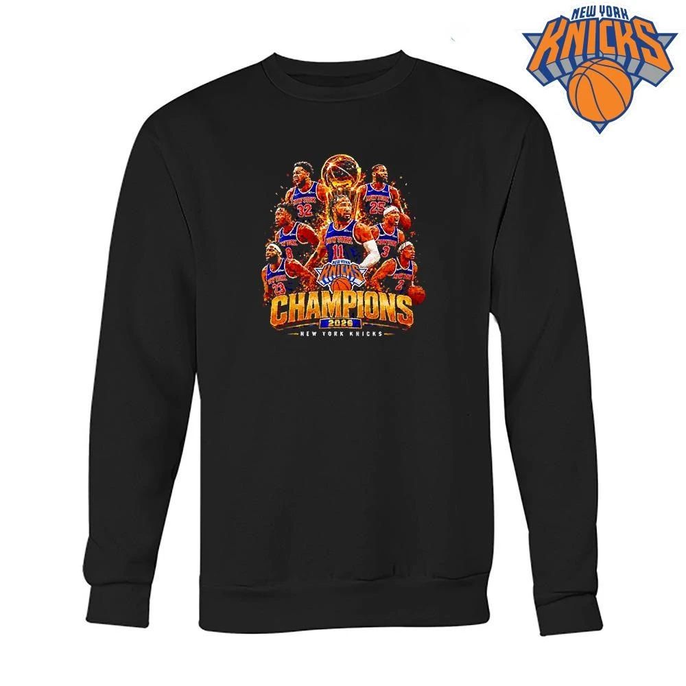 Jalen Brunson Karl Anthony Towns New York Knicks 2026 Champions Shirt