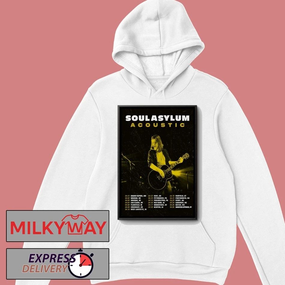 Soul Asylum Acoustic April 2026 Shows Poster shirt