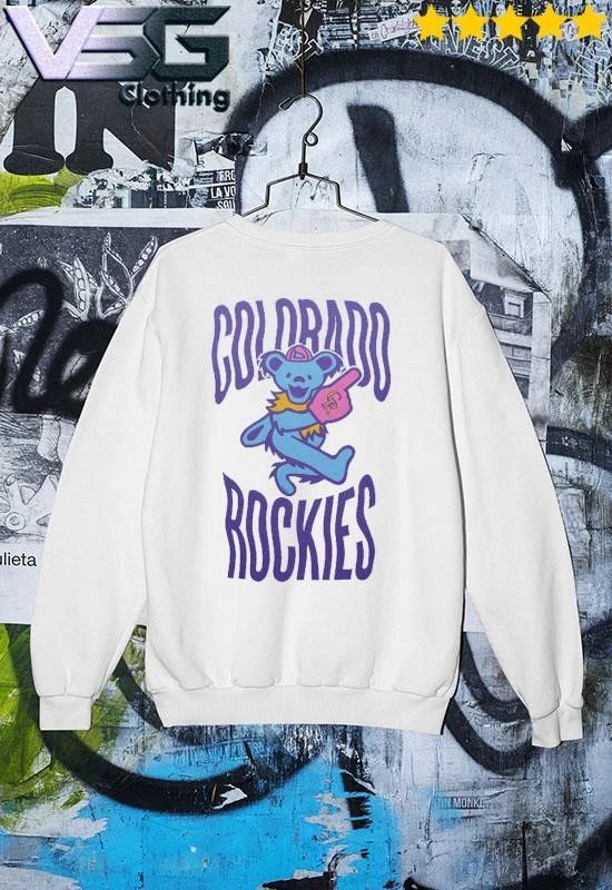 Colorado Rockies vs Kansas City Royals x Grateful Dead Night T-Shirt