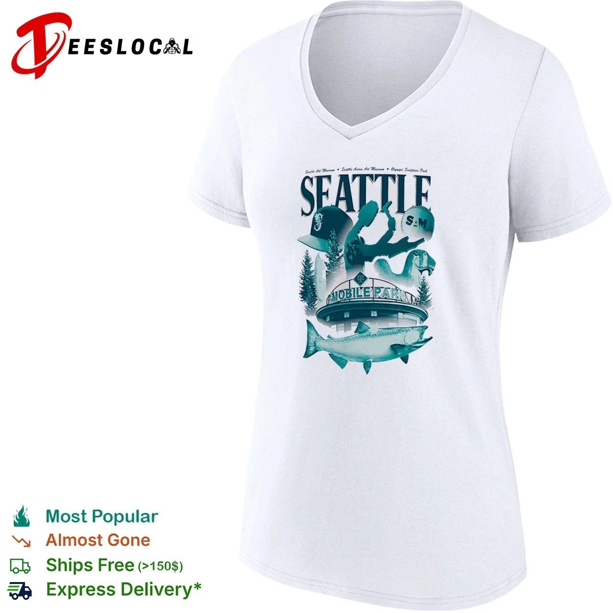 Seattle Art Museum Seattle Asian Art Museum Olympic Sculpture Park Mobile Park T-shirt