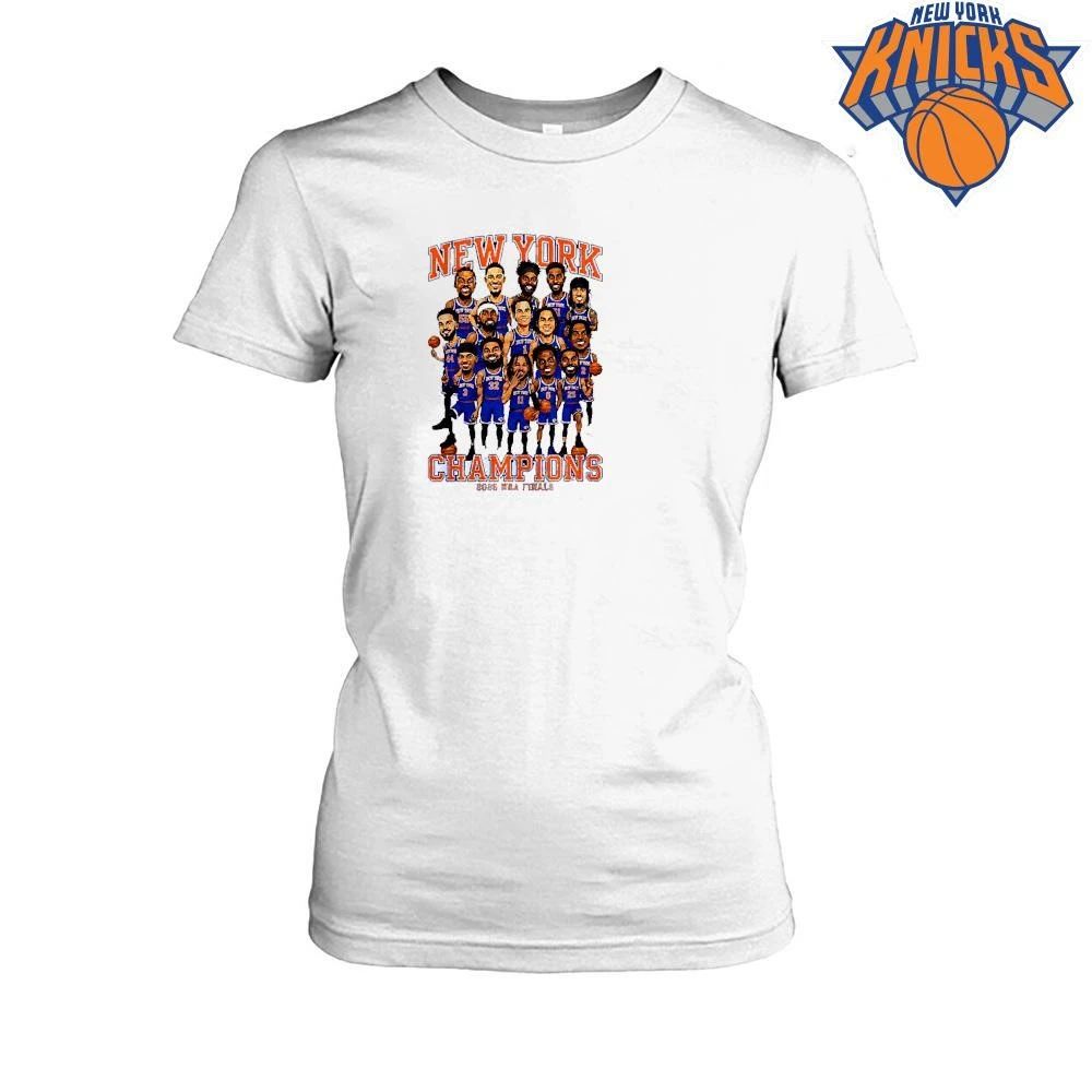 New York Knicks 2026 NBA Finals Champions All Team Vintage Shirt