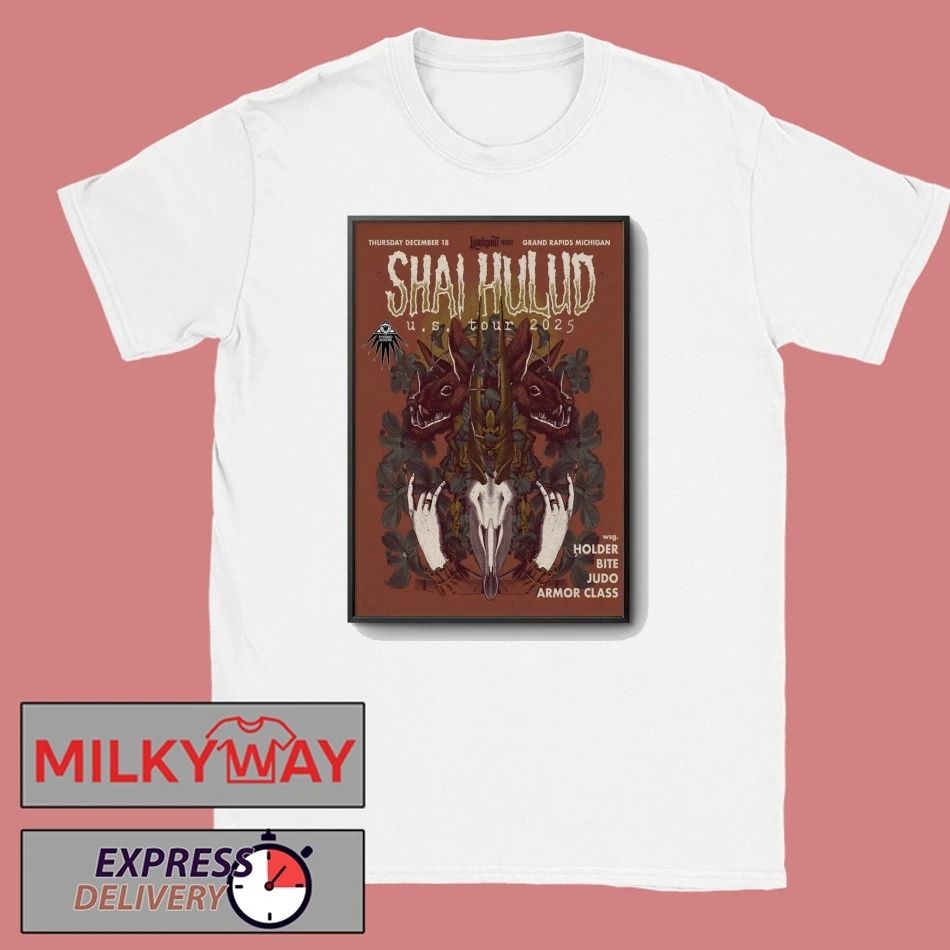 Shai Hulud Dec 18 2025 The Pyramid Scheme In Grand Rapids MI Poster shirt