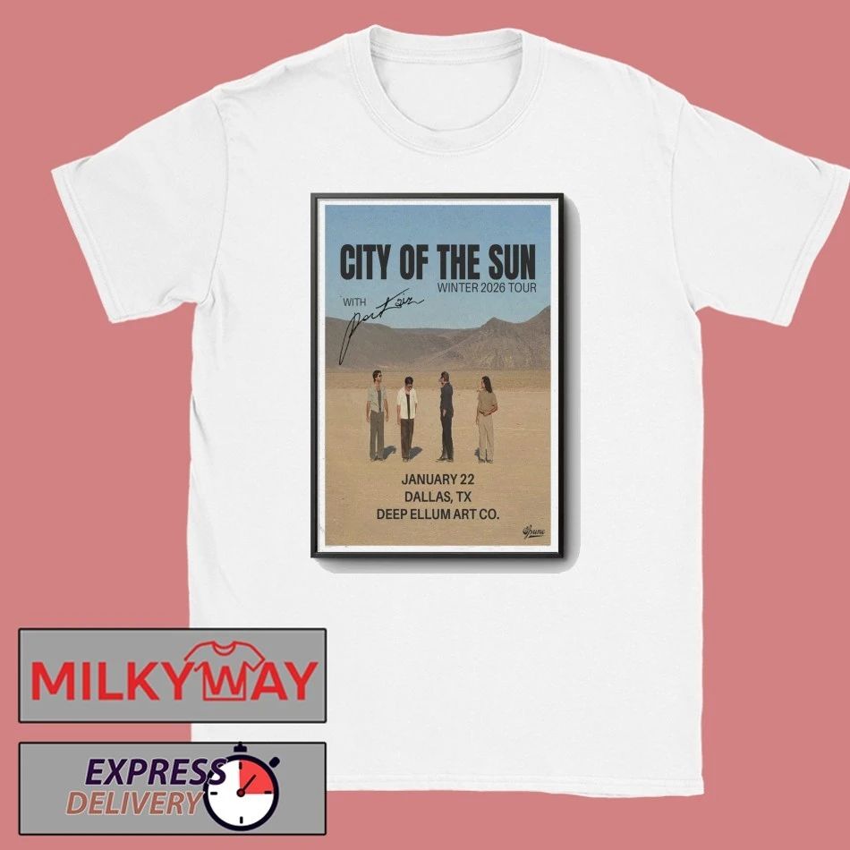 City Of The Sun Jan 22 2026 Dallas, TX Poster shirt