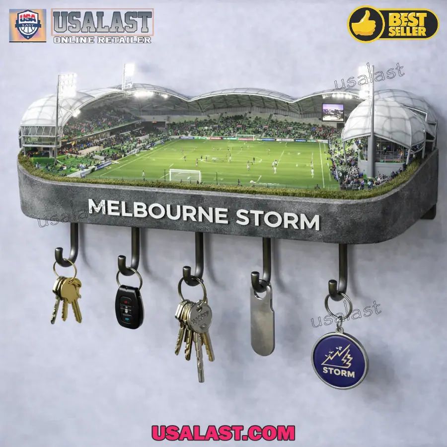 Melbourne Storm Stadium Wall Key Hanger