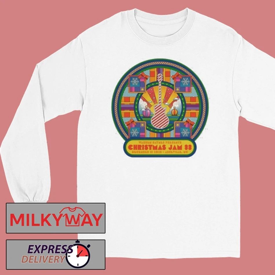Warren Haynes Christmas Jam 33 12 13 2025 Asheville NC shirt