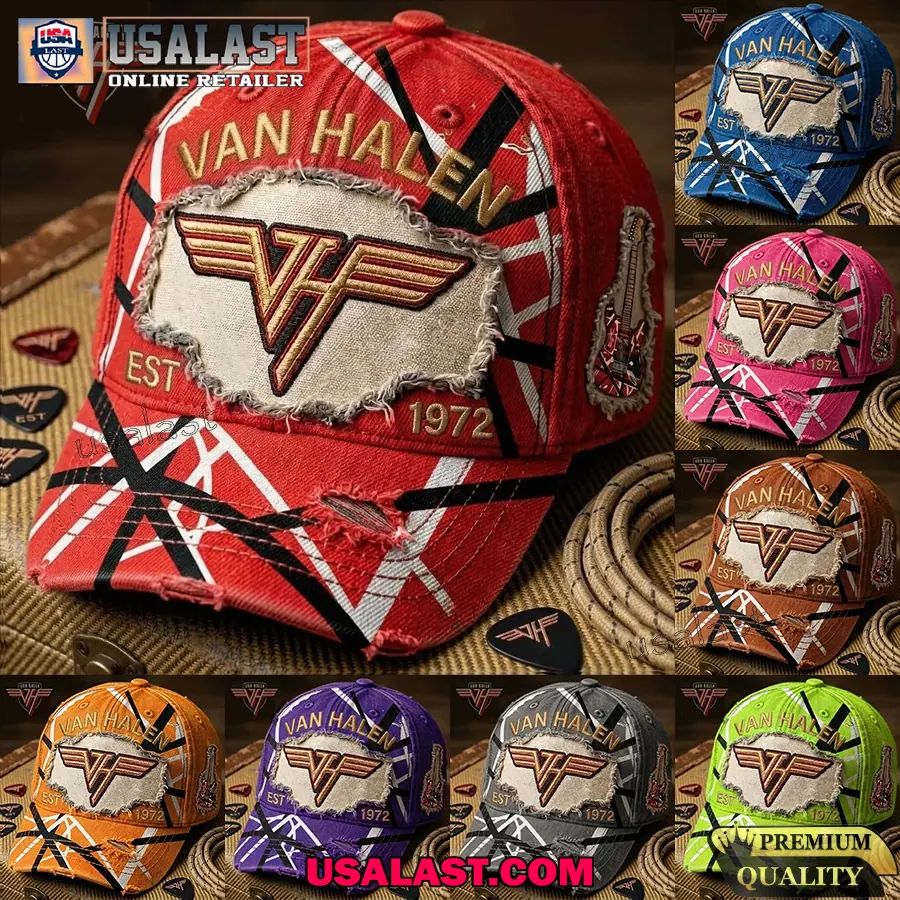 Van Halen Multicolors Trending Cap