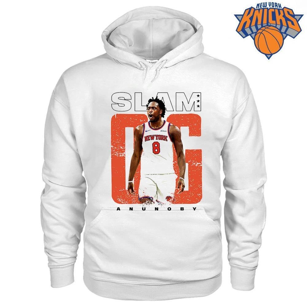 OG Anunoby New York Knicks SLAM Magazine Basketball NBA Finals 2026 Shirt
