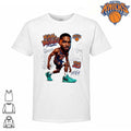 New York Knicks Mikal Bridges The Warden Caricature Number 25 Cartoon Graphic NBA Finals 2026 Shirt