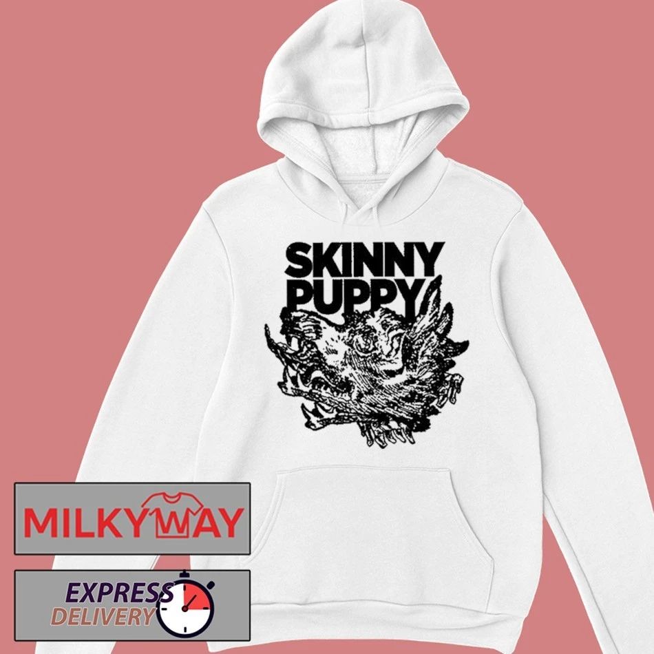 Skinny Puppy Hound White Shirt