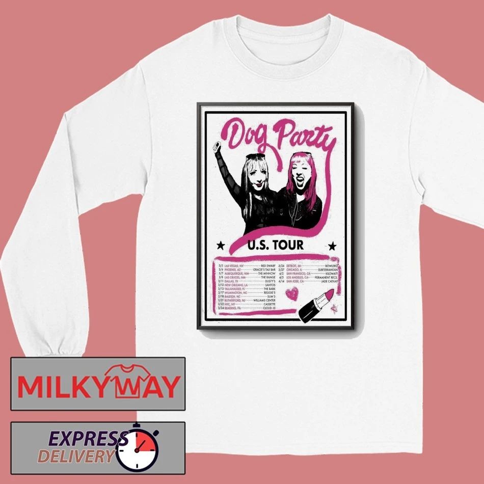 Dog Party US 2026 Shows Poster shirt