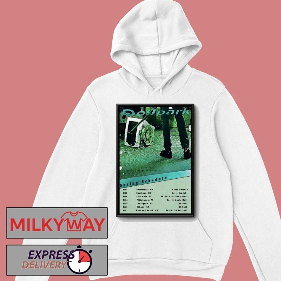Dogpark Spring Schedule 2026 Tour Poster shirt