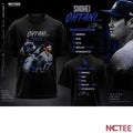 2026 Shohei Ohtani is indeed done 6 innings, 1 run, 0 hits, 4 walks (+1 HBP), 7 strikeouts shirt