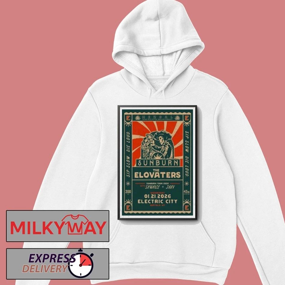 The Elovaters Jan 21 2026 Poster Electric City shirt