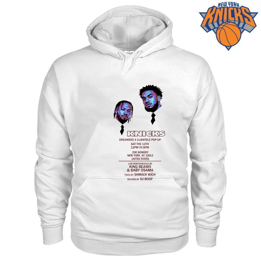 Jalen Brunson & KAT New York Knicks Dreamerz X Clientele NBA Finals 2026 Pop Up Exclusive Shirt