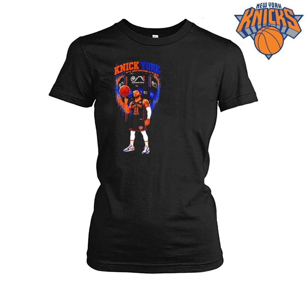 Knick York Jalen Brunson Madison Square Garden Mustache Pete Fashion NBA Finals 2026 Shirt