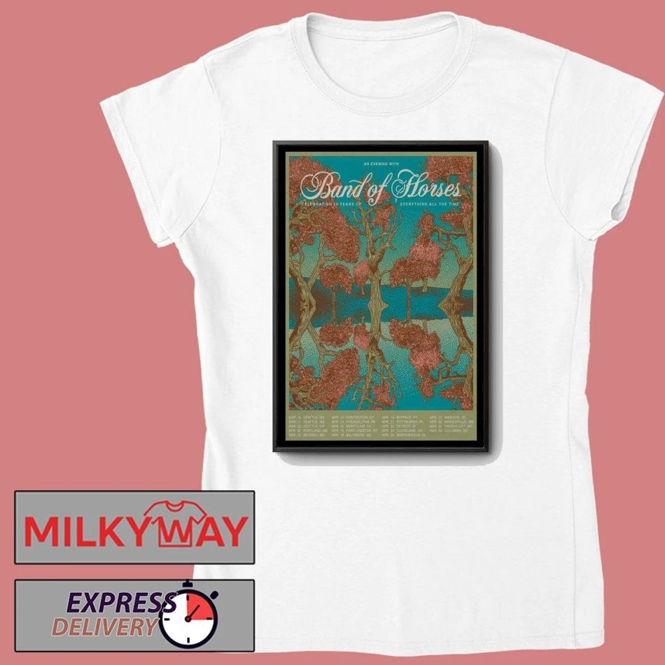 An Evening With Band of Horses Tour 2026 Poster shirt