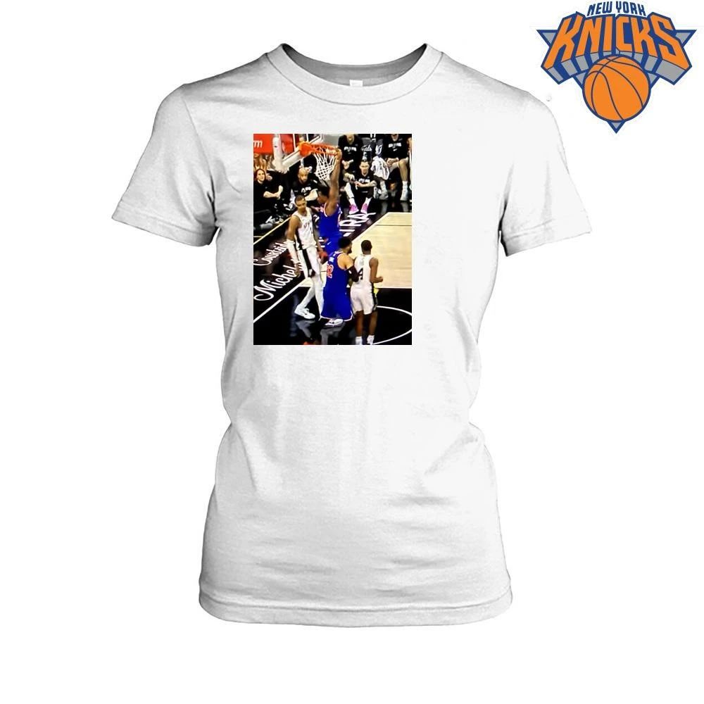 OG Anunoby Poster Dunk Over Victor Wembanyama New York Knicks vs San Antonio Spurs NBA Finals 2026 Shirt