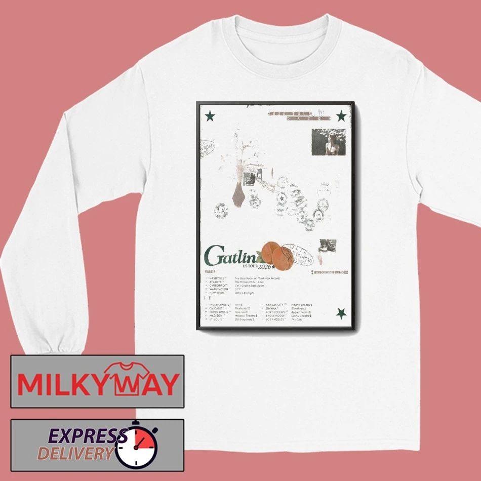 Gatlin US Tour 2026 Poster shirt