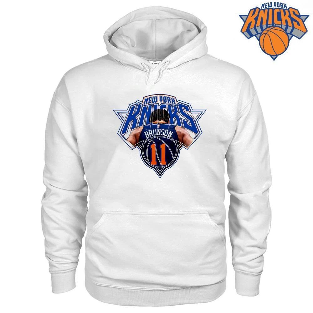 Jalen Brunson New York Knicks Number 11 Basketball Graphic Star Logo NBA Finals 2026 Shirt