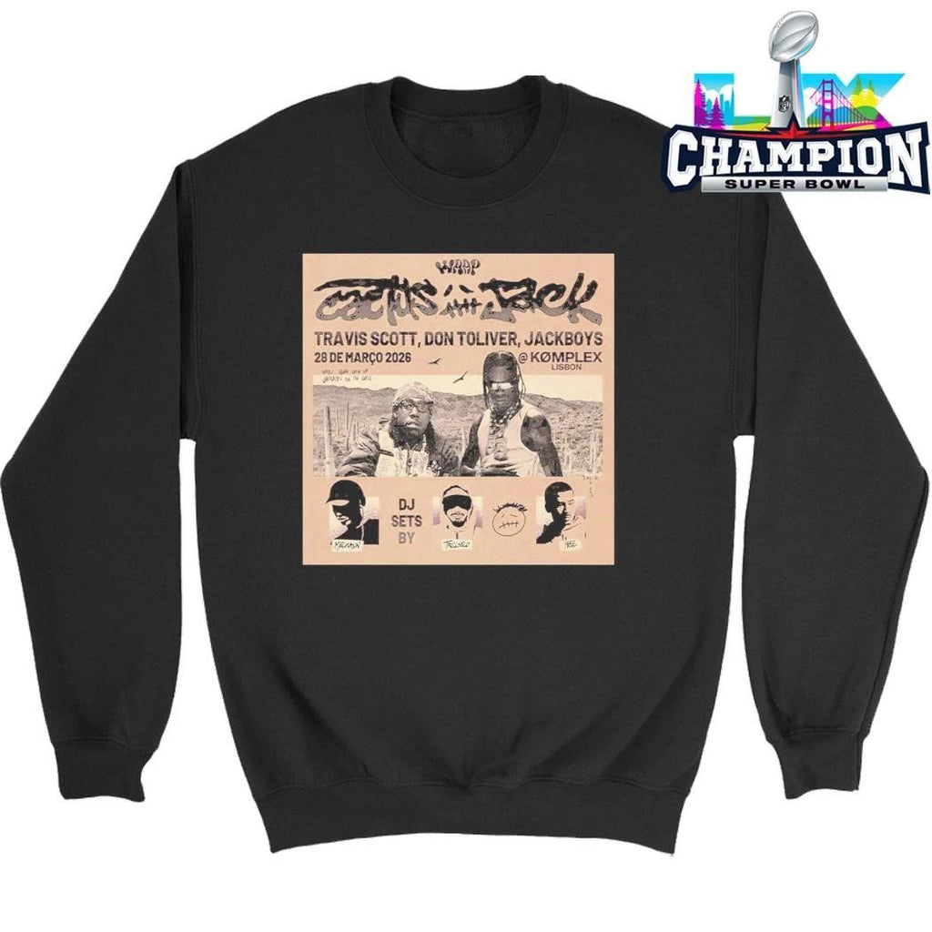 Wrap X Cactus Jack Show With Travis Scott Don Toliver And Jackboys On March 28 2026 Shirt