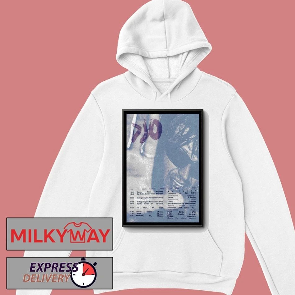 DJo Tour America Tour Dates 2026 Poster shirt